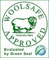 Approved by WoolSafe